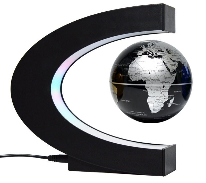 Magnetic Floating Globe – LED Illuminated Rotating Earth with Levitation Technology (Science Gift for Kids/Adults) - usaclicknbuy.com