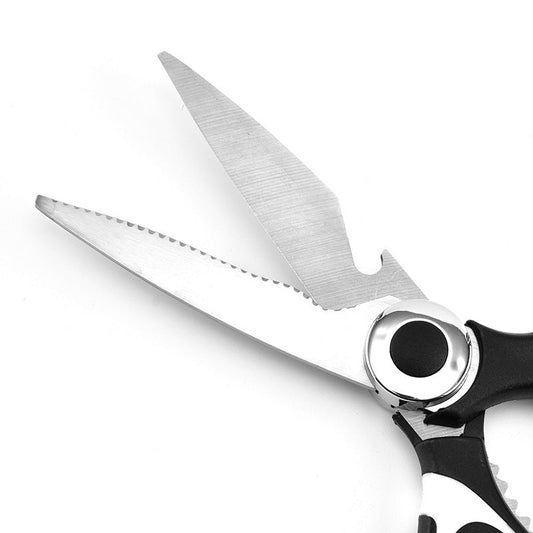 Heavy - Duty Kitchen Scissors Set – Dual - Use for Seafood & Cooking, Razor - Sharp Stainless Steel w/ Ergonomic Handle - usaclicknbuy.com