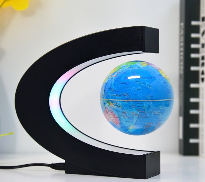 Magnetic Floating Globe – LED Illuminated Rotating Earth with Levitation Technology (Science Gift for Kids/Adults) - usaclicknbuy.com