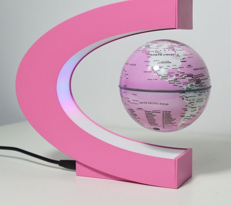 Magnetic Floating Globe – LED Illuminated Rotating Earth with Levitation Technology (Science Gift for Kids/Adults) - usaclicknbuy.com