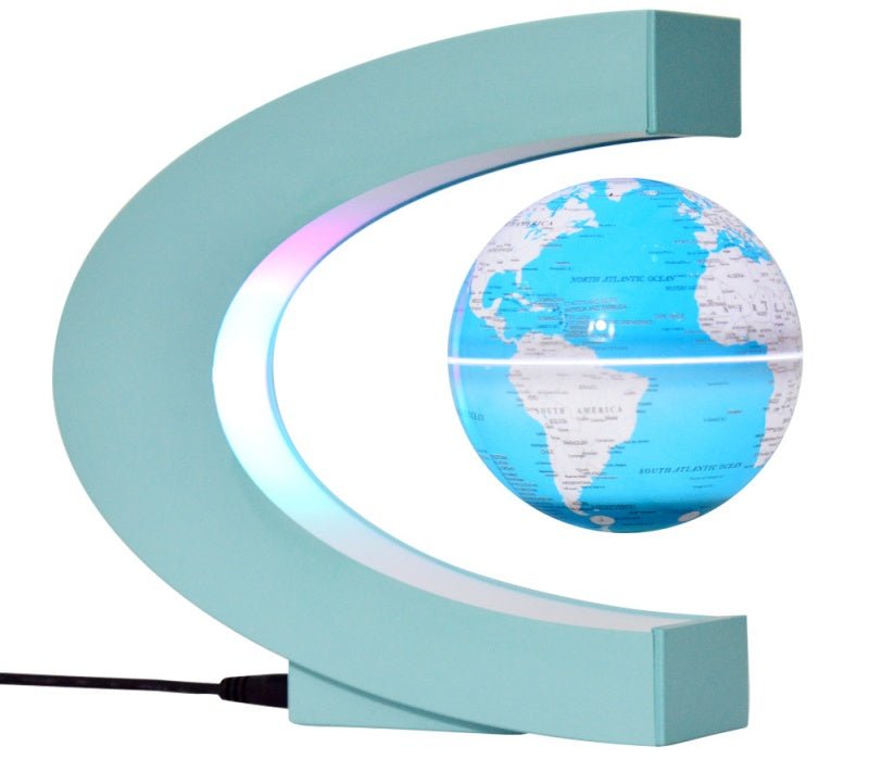 Magnetic Floating Globe – LED Illuminated Rotating Earth with Levitation Technology (Science Gift for Kids/Adults) - usaclicknbuy.com