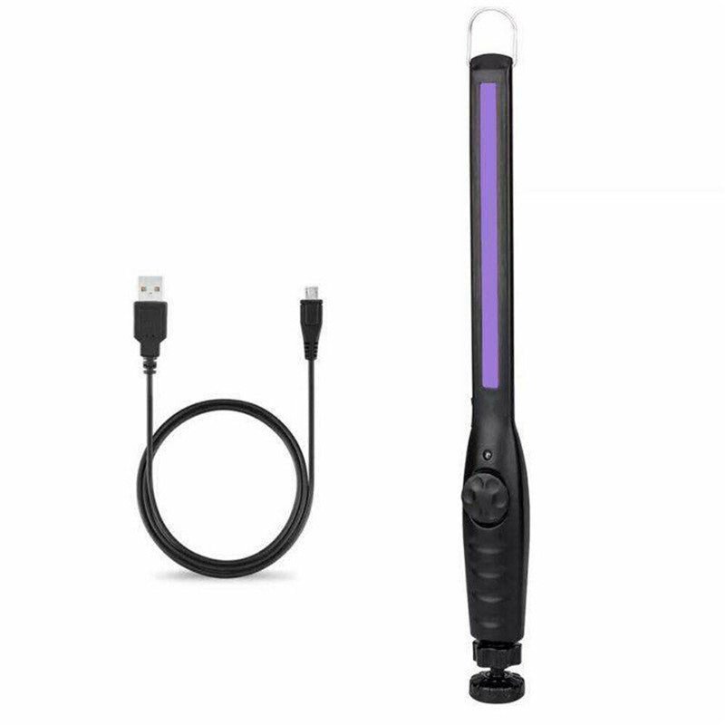 Portable UV Sanitizer Wand - USB Rechargeable Disinfection Lamp for Home, Travel & Car (Kills 99.9% Germs/Viruses) - usaclicknbuy.com