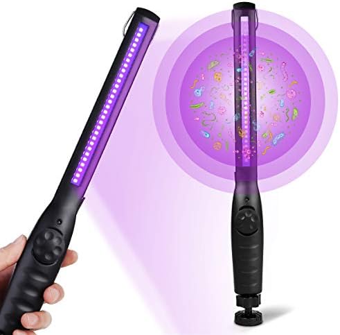 Portable UV Sanitizer Wand - USB Rechargeable Disinfection Lamp for Home, Travel & Car (Kills 99.9% Germs/Viruses) - usaclicknbuy.com