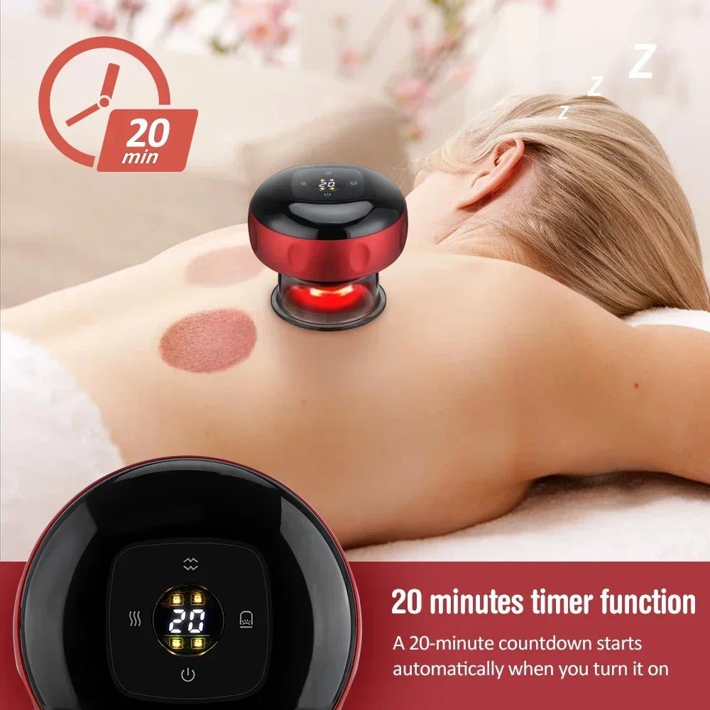 SmartHeated Cupping Massager - usaclicknbuy.com