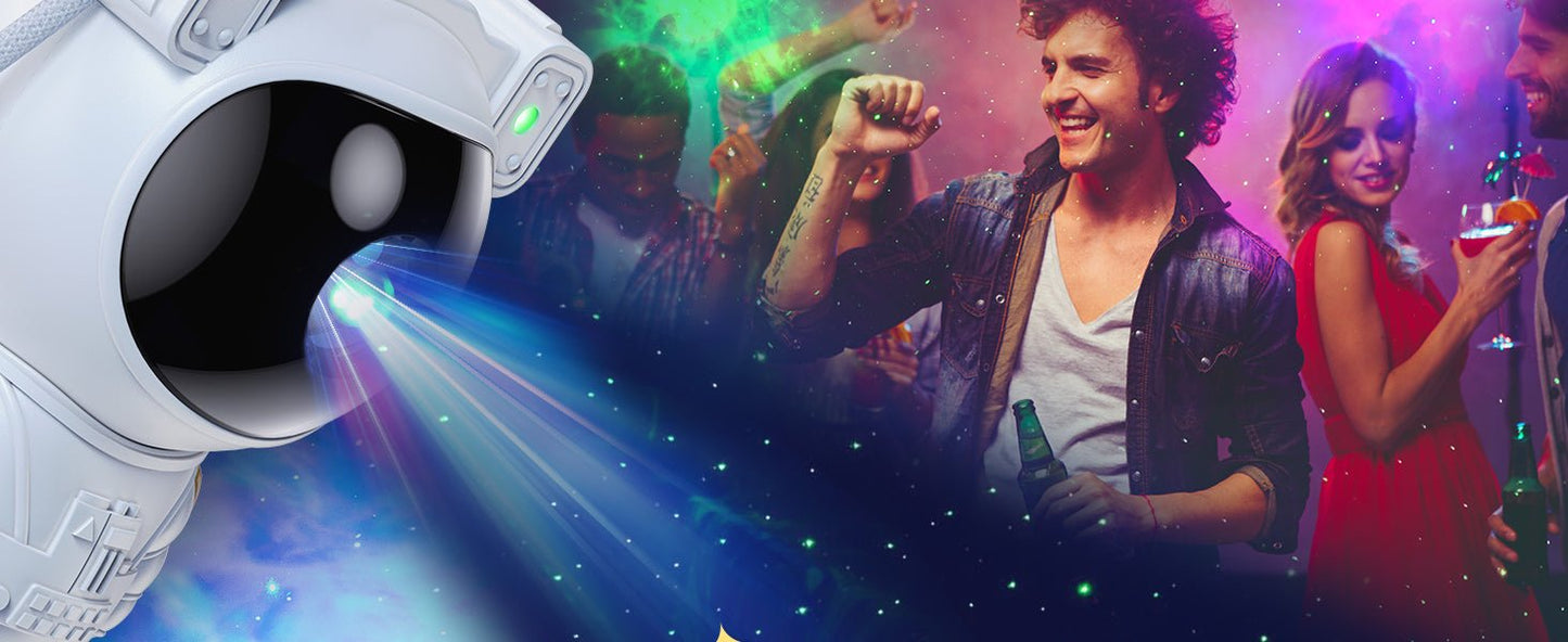 Star Projector Galaxy Night Light – Astronaut Space Projector - usaclicknbuy.com
